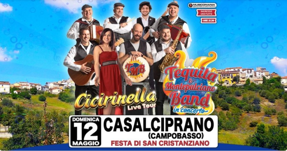 Tequila & Montepulciano Band in Concerto